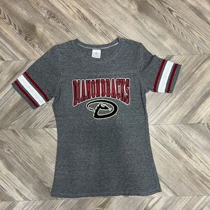5th & Ocean Gray Diamondbacks Tee